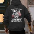 National Guard Graduation Proud National Guard Dad Men's Hoodie Back Print