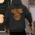 NBA New York Knicks Father's Day Just A Dad Who Loves Men's Hoodie Back Print
