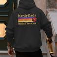 Nerdy Dads Dice For Tabletop RPG New Father Men's Hoodie Back Print