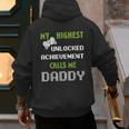 Nerdy Father Day Gamer Dad Daddy Men Love Video Gaming Men's Hoodie Back Print Nerdy Father Day Gamer Dad Daddy Men Love Video Gaming Men's Hoodie Back Print