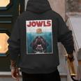 Newfoundland Dog Newfie Lab Jowls Burger Dog Mom Dad Men's Hoodie Back Print