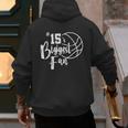 Number 15's Biggest Fan Shirt Basketball Player Mom Dad Men's Hoodie Back Print