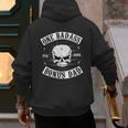 One Badass Bonus Step Dad Birthday Stepdad Men's Hoodie Back Print