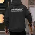 PAWDRE The Dog Father Dog Dad Christmas And Fathers Day Men's Hoodie Back Print
