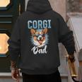 Pembroke Welsh Corgi Corgi Dad Men's Hoodie Back Print