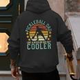 Pickleball Dad Pickleball Player Men's Hoodie Back Print