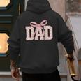 Pink Bow Dad Dad Life Best Dad Ever Father's Day Tees Men's Hoodie Back Print