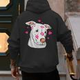 Pitbull Love Pitbull Moms Dads Men's Hoodie Back Print Pitbull Love Pitbull Moms Dads Men's Hoodie Back Print