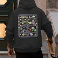 Play Cars On Dad's Back Mom's Back City Map BACK PRINT ONLY Men's Hoodie Back Print