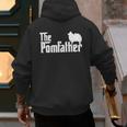 Pomeranian Father Dad The Pom Father Dog Lover Small Men's Hoodie Back Print