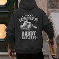 Promoted To Daddy Est 2026 Soon To Be Daddy 2026 Men's Hoodie Back Print