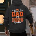Proud Dad Of A 2026 Senior Basketball Graduation Family Men's Hoodie Back Print