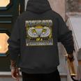 Proud Dad Of a Airborne Division Paratrooper Men's Hoodie Back Print