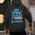 Proud Dad Of a Class Of 2026 Graduate Senior 2026 Men's Hoodie Back Print Proud Dad Of a Class Of 2026 Graduate Senior 2026 Men's Hoodie Back Print
