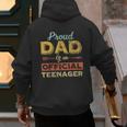 Proud Dad Of An Official Teenager 13th Birthday Son Daughter Men's Hoodie Back Print Proud Dad Of An Official Teenager 13th Birthday Son Daughter Men's Hoodie Back Print