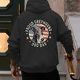 Proud Greyhound Dad American Flag Patriotic Greyhound Dad Men's Hoodie Back Print Proud Greyhound Dad American Flag Patriotic Greyhound Dad Men's Hoodie Back Print
