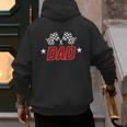 Racing Birthday Boy Race Car Dad Family Matching Men's Hoodie Back Print