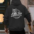 Racoon Dad Tax Making Sure It's Not Poison Men Men's Hoodie Back Print