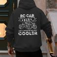 RC Car Dad RC Racing RC Cars Off-Road Men's Hoodie Back Print