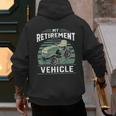 My Retirement Vehicle Riding Lawn Mower Retro Dad Men's Hoodie Back Print My Retirement Vehicle Riding Lawn Mower Retro Dad Men's Hoodie Back Print