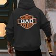 Retro Cool Dad Club Birthday Father's Day For Men Men's Hoodie Back Print
