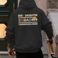 Retro Dad Daughter Squad Unbreakable Bond Father Daughter Men's Hoodie Back Print Retro Dad Daughter Squad Unbreakable Bond Father Daughter Men's Hoodie Back Print