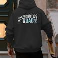 Robotics Dad Of A Robotics Engineer Dad Robotics Father Men's Hoodie Back Print