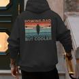 Round Rowing Dad Rudder Men's Hoodie Back Print Round Rowing Dad Rudder Men's Hoodie Back Print