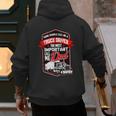 Semi Truck Driver For Truckers And Dads Small Men's Hoodie Back Print