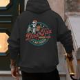 Skeleton Dad Tax Making Sure It's Not Poison Father's Day Men's Hoodie Back Print