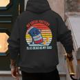 My Social Battery Is As Dead As My Dad Men's Hoodie Back Print
