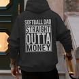 Softball Dad Straight Outta Money I Pitch T-Shirt Men's Hoodie Back Print Softball Dad Straight Outta Money I Pitch T-Shirt Men's Hoodie Back Print