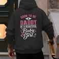 Soon To Be A Daddy Of A Beautiful Baby Girl New Dad T-Shirt Men's Hoodie Back Print