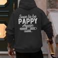 Soon To Be Pappy Again Est 2026 Future New Dad Men's Hoodie Back Print