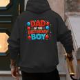 Spider Birthday Party Dad Of The Birthday Boys Spider Webs Men's Hoodie Back Print