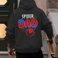 Spiders Dad Matching Family Birthday Father's Day Men's Hoodie Back Print