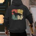 Square Retro German Shepherd Owner Dog Shepard Dad Mom Men's Hoodie Back Print Square Retro German Shepherd Owner Dog Shepard Dad Mom Men's Hoodie Back Print
