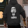 Star Wars Father's Day Stormtrooper Dad Is A Trooper Vintage Men's Hoodie Back Print