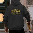 Step Dad Shirt For Stepdad Best Stepdad In The Galaxy Men's Hoodie Back Print