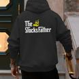The Stocks Father Trader Dad Men's Hoodie Back Print