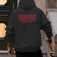 Stranger Dad Father's Day Or Birthday Themed Men's Hoodie Back Print