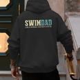 Swim Dad Like A Normal Dad But Cooler Shirt Swimer Dad Men's Hoodie Back Print Swim Dad Like A Normal Dad But Cooler Shirt Swimer Dad Men's Hoodie Back Print
