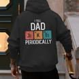 I Tell Dad Jokes Periodically Fathers Day Chemical Men's Hoodie Back Print