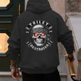 Toilet Destroyer Poop Jokes Dad Humor Poop Diarrhea Men's Hoodie Back Print