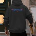 Top Uncle Favorite Best Brother Dad Relatives Niece Nephew Men's Hoodie Back Print