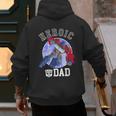 Transformers Father's Day Optimus Prime Heroic Dad Vintage Men's Hoodie Back Print