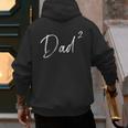 Twin Dad Squared Men's Hoodie Back Print Twin Dad Squared Men's Hoodie Back Print
