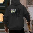 Uno 1st Birthday Dad Men's Hoodie Back Print Uno 1st Birthday Dad Men's Hoodie Back Print