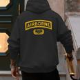 Vintage Airborne Veteran Paratrooper For Men Dad T-Shirt Men's Hoodie Back Print