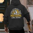 Volleyball Dad Professional Line Judge Volleyball Dad Men's Hoodie Back Print Volleyball Dad Professional Line Judge Volleyball Dad Men's Hoodie Back Print
